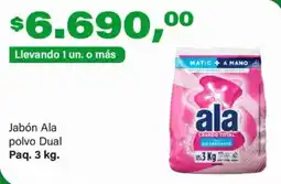 Supermercados Damesco Ala jabón polvo dual oferta