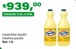 Supermercados Damesco Ayudin lavandina maxima pureza oferta