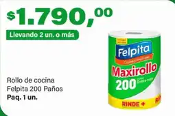 Supermercados Damesco Felpita rollo de cocina oferta
