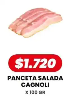 Autoservicio Capo Panceta salada cagnoli oferta
