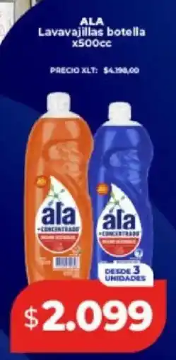 Supermayorista Vital Ala lavavajillas botella oferta