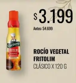Super MAMI Cocinero rocío vegetal fritolim clásico oferta