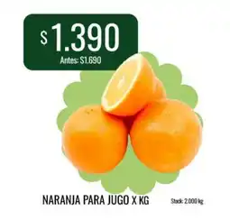 Super MAMI Naranja para jugo x kg oferta