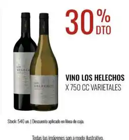 Super MAMI Los helechos vino oferta