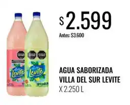 Super MAMI Villa del sur levite agua saborizada oferta
