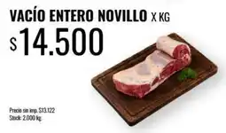 Super MAMI Vacío entero novillo oferta