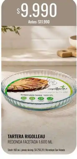 Super MAMI Rigolleau tartera para horno oferta