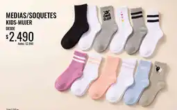 Super MAMI Medias/soquetes kids-mujer oferta