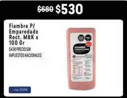 Makro M&k - fiambreria recta oferta