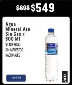 Aro - agua mineral sin gas