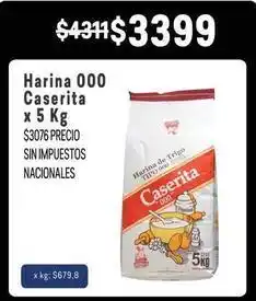 Makro Caserita - harina 000 oferta