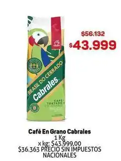 Makro Cabrales - café en grano oferta