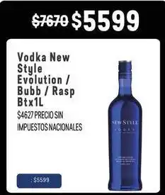 Makro New style - vodka evolution / bubb / rasp btx1l oferta