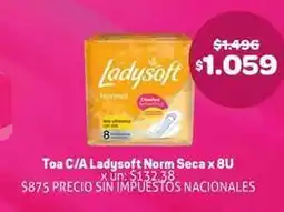 Makro Ladysoft - toa c/a normal seca oferta
