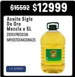 Makro Siglo de oro - aceite mezcla oferta