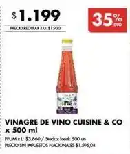 Vinagre de vino