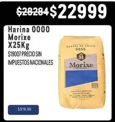 Makro Morixe - harina 0000 oferta