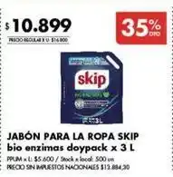 Disco Skip - jabón para la ropa bio enzimas doypack oferta