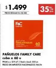 Pañuelos descartables