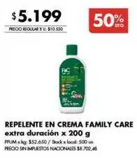 Disco Repelente en crema oferta