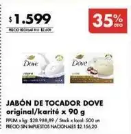 Disco Dove - jabón de tocador oferta