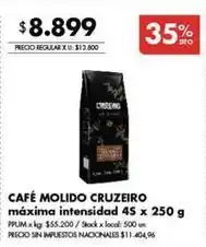 Disco Máxima - café molido oferta