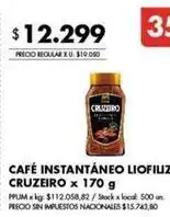 Disco Café instantáneo liofilizado oferta