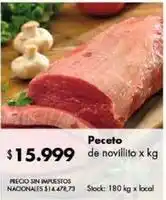 Disco Peceto de novillito oferta