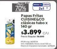 Jumbo Papas fritas clásicas tubo oferta