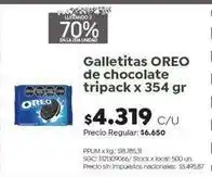 Jumbo Oreo - galletitas tripack oferta