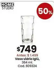 Coto Vaso vidrio iglú, 364 ml oferta