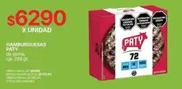 Supermercados Vea Paty - hamburguesas oferta