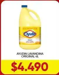 Supermercados Tadicor Ayudin - ayudin lavandina original 4l oferta