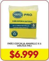 Supermercados Tadicor Pro - paño esponja amarillo oferta