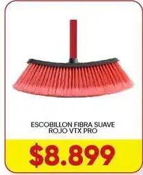 Supermercados Tadicor Suave - escobillon fibra suave rojo vtx pro oferta