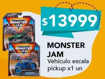 Monster Jam vehiculo escala pickup