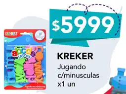 Nini Mayorista Kreker jugando c/minusculas oferta