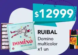 Nini Mayorista Ruibal domino multicolor oferta