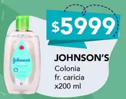 Nini Mayorista Johnson's colonia fr. caricia oferta