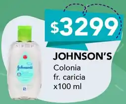 Nini Mayorista Johnson's colonia fr. caricia oferta