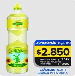 Carrefour Maxi Cañuelas aceite girasol oferta
