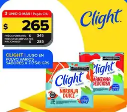 Carrefour Maxi Clight jugo en polvo varios sabores oferta