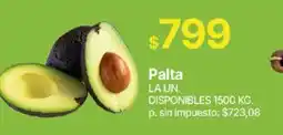 Supermercados Vea Palta oferta