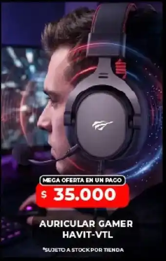 Havit auricular gamer vtl