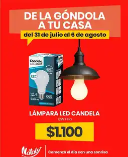 Super Nataly Candela lámpara led oferta