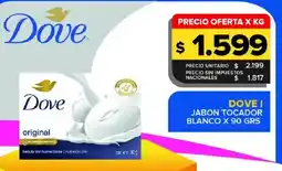 Carrefour Maxi Dove jabon toador blanco oferta