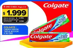 Carrefour Maxi Colgate crema dental triple accion oferta