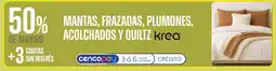Supermercados Vea Krea mantas, frazadas, plumones, acolchados y quiltz oferta