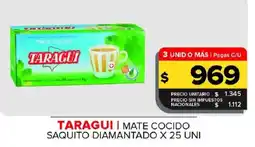 Carrefour Maxi Taragui mate cocido oferta