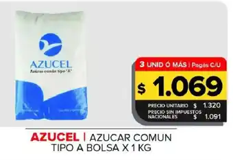 Carrefour Maxi Azucel azucar comun tipo a oferta
